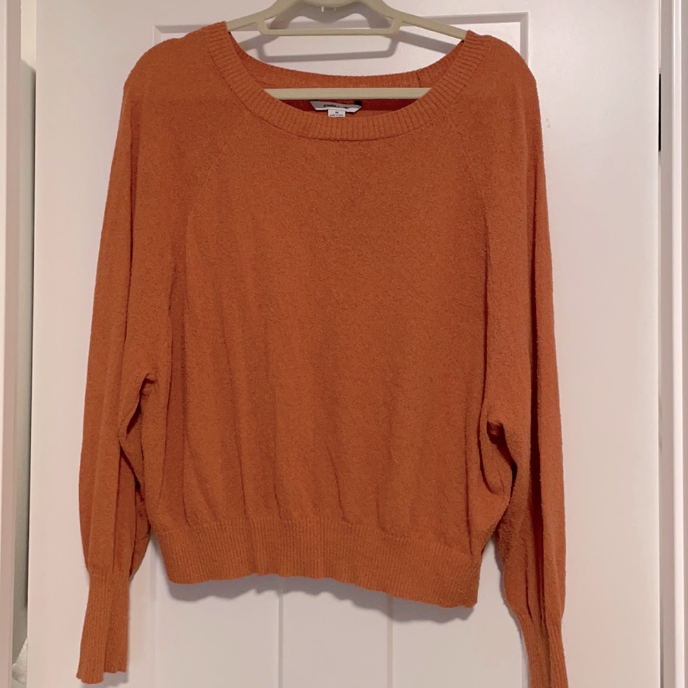 Orange lightweight sweater